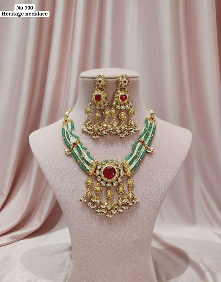 Heritage Pearl Necklace Set